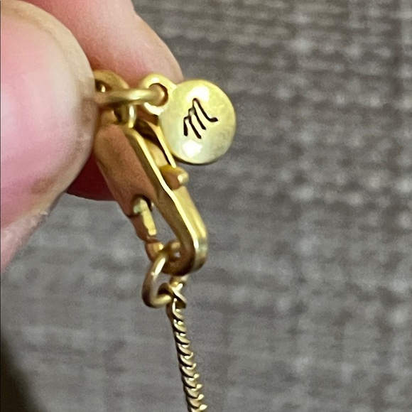 Madewell Gold Triple Disc Necklace - Picture 2 of 3